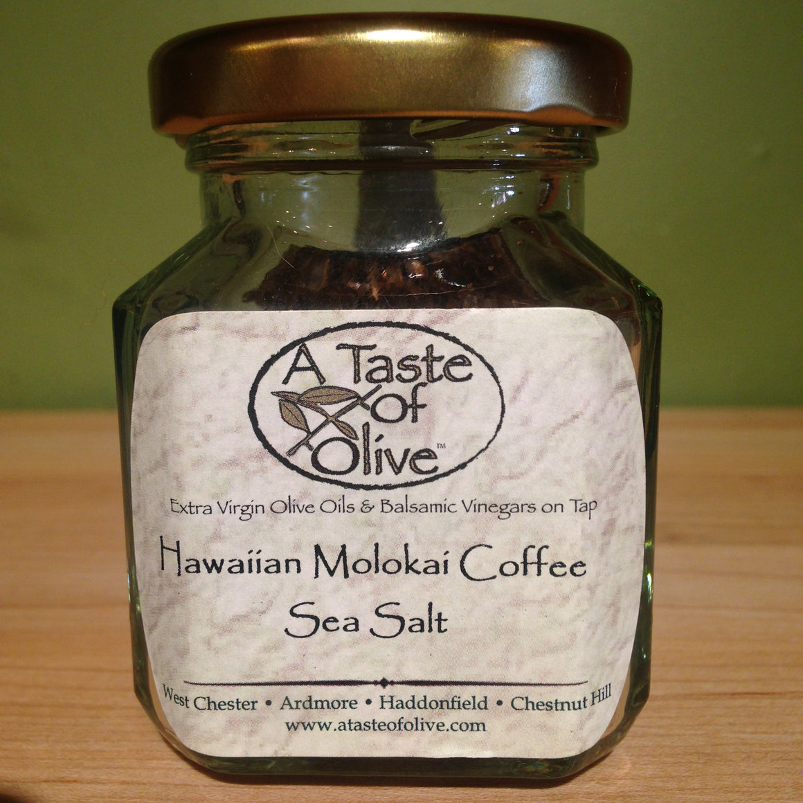 Hawaiian Molokai Coffee Sea Salt - A Taste of Olive