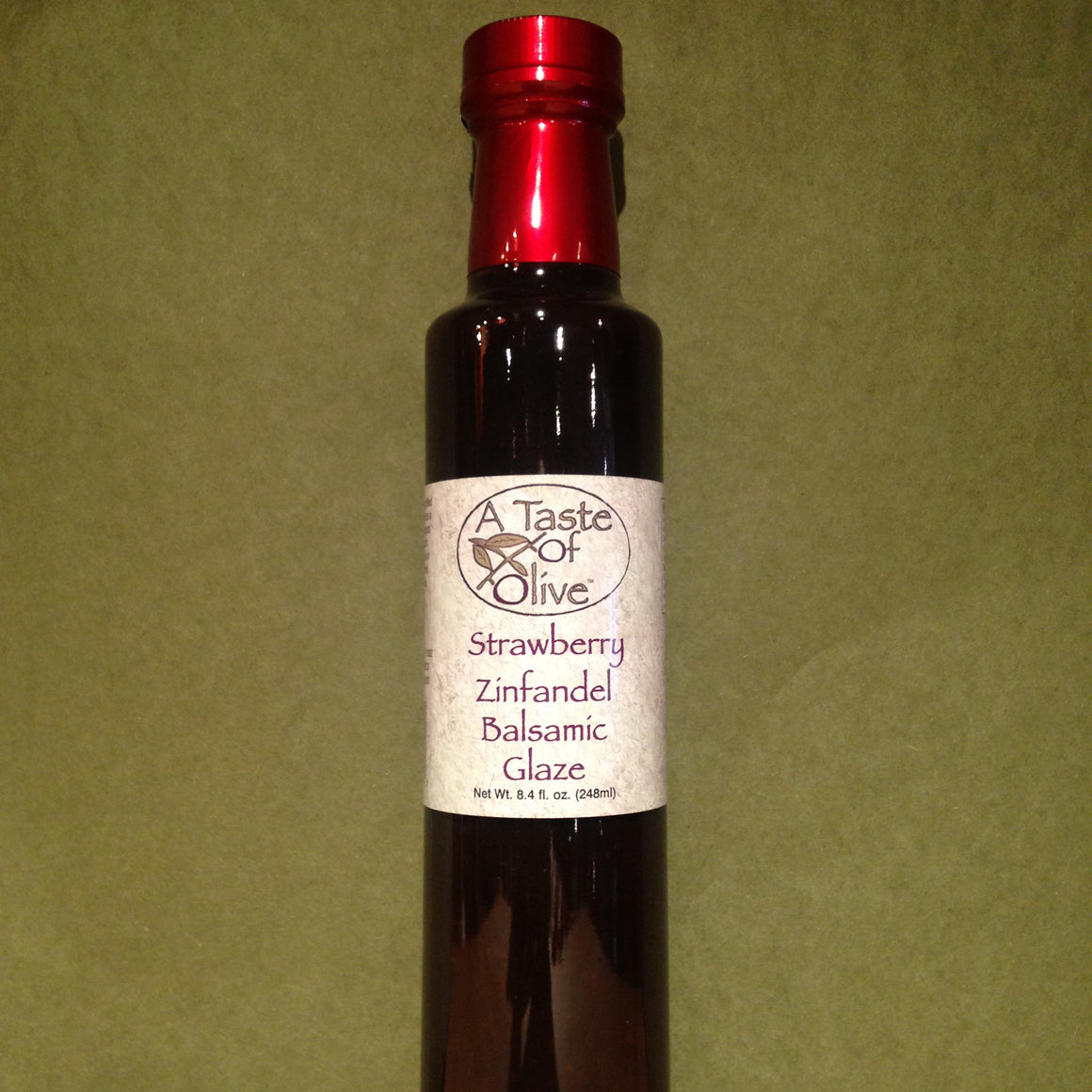 Strawberry Zinfandel Balsamic Glaze - A Taste of Olive