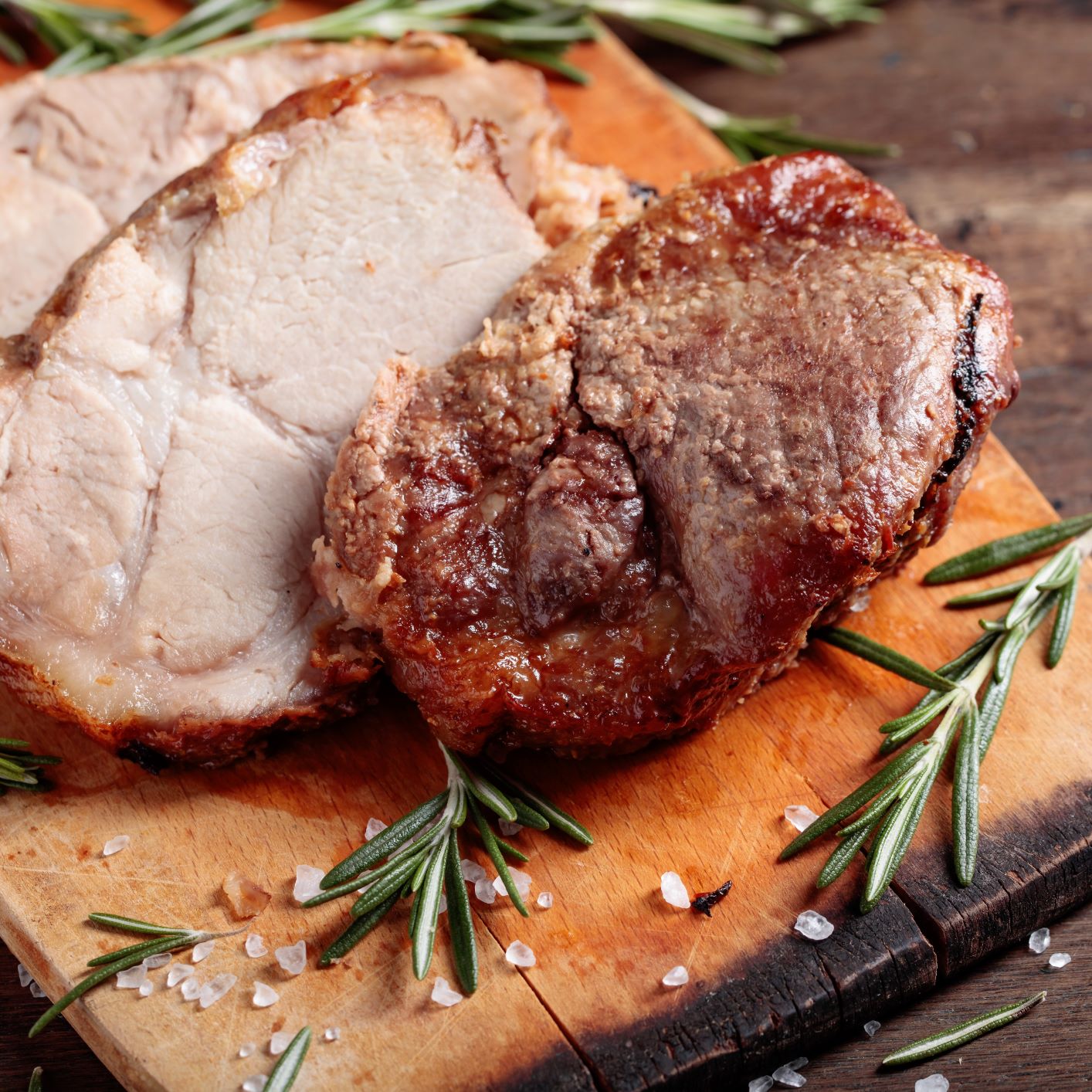 Garlic Rosemary Pork Tenderloin