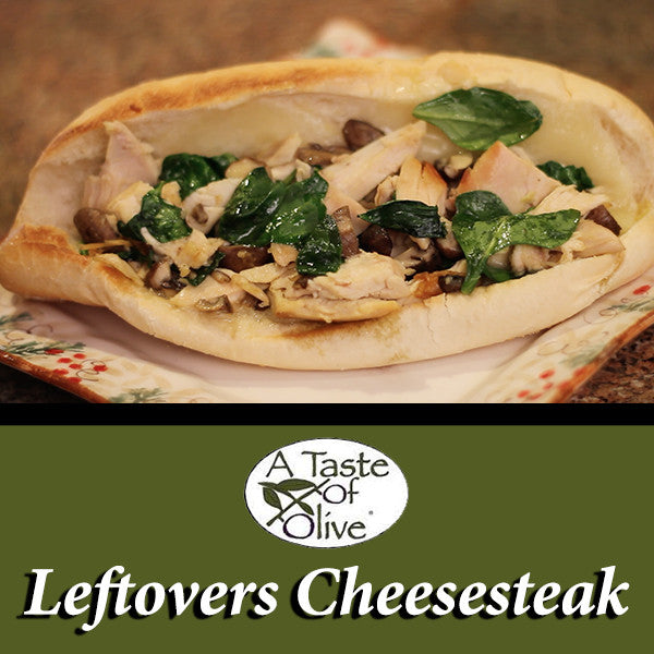Kate's Kitchen: Leftovers Cheesesteak