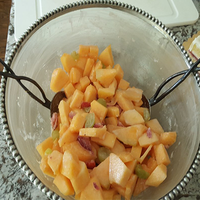 Easy Lime Fruit Salad