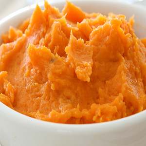 Maple Mashed Sweet Potatoes