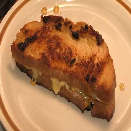 Fall-infused Pumpkin Grilled Cheese