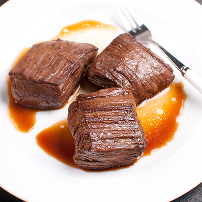 Bourbon Honey Steak Tips