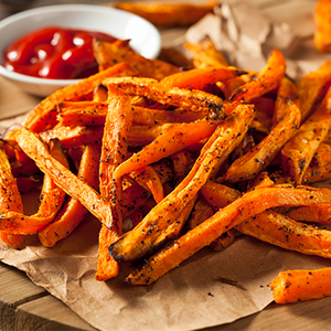 Oven-Roasted Sweet Potato Fries