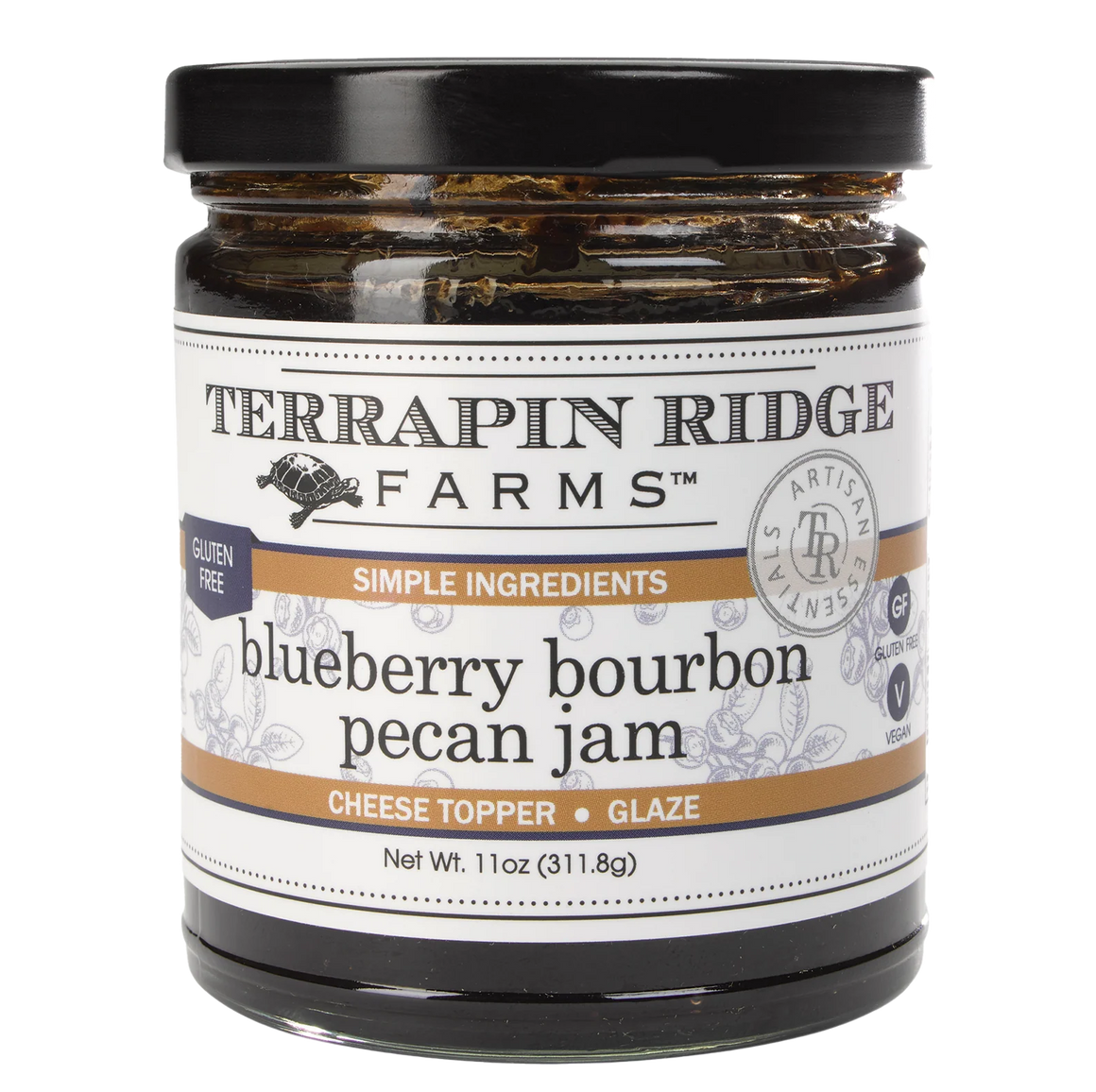 Blueberry Bourbon Pecan Jam