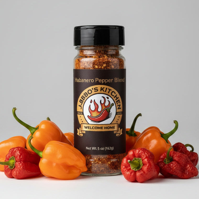 Jabbo's Kitchen Habanero Pepper Blend - A Taste of Olive