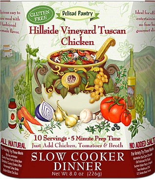 Hillside Vineyard Tuscan Chicken Slow Cooker Dinner