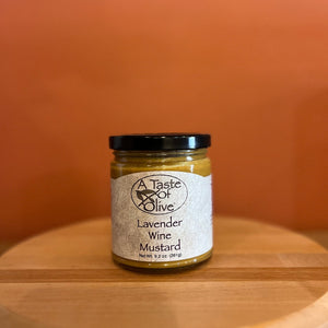 Lavender Wine Mustard - A Taste of Olive