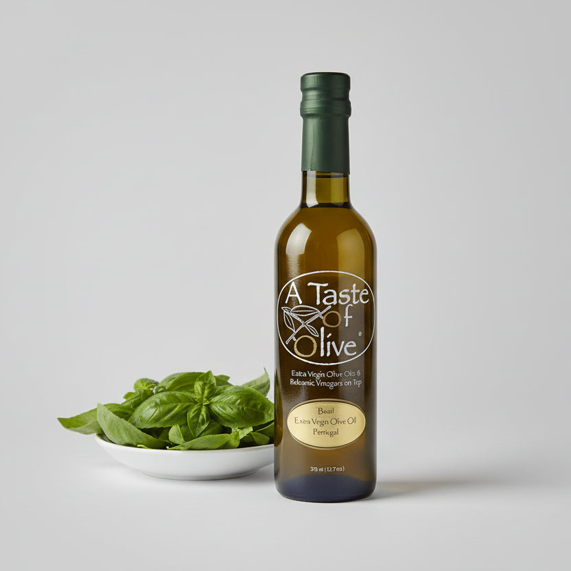 Basil Extra Virgin Olive Oil - A Taste of Olive
