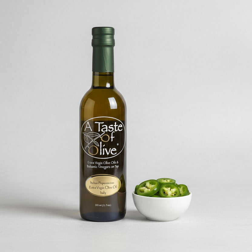 Jalapeno Extra Virgin Olive Oil - A Taste of Olive