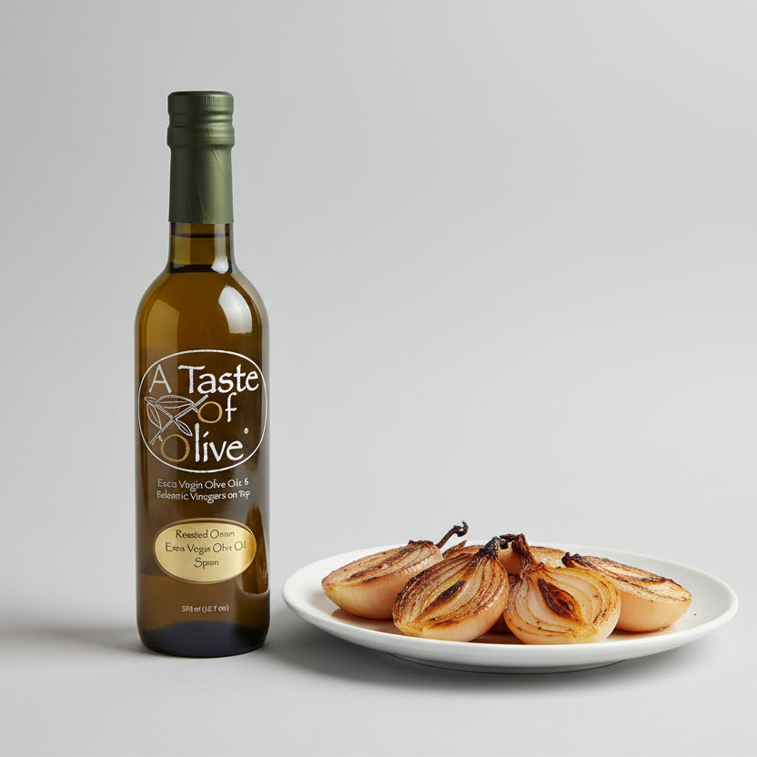 Roasted Onion Extra Virgin Olive Oil | A Taste of Olive - A Taste of Olive