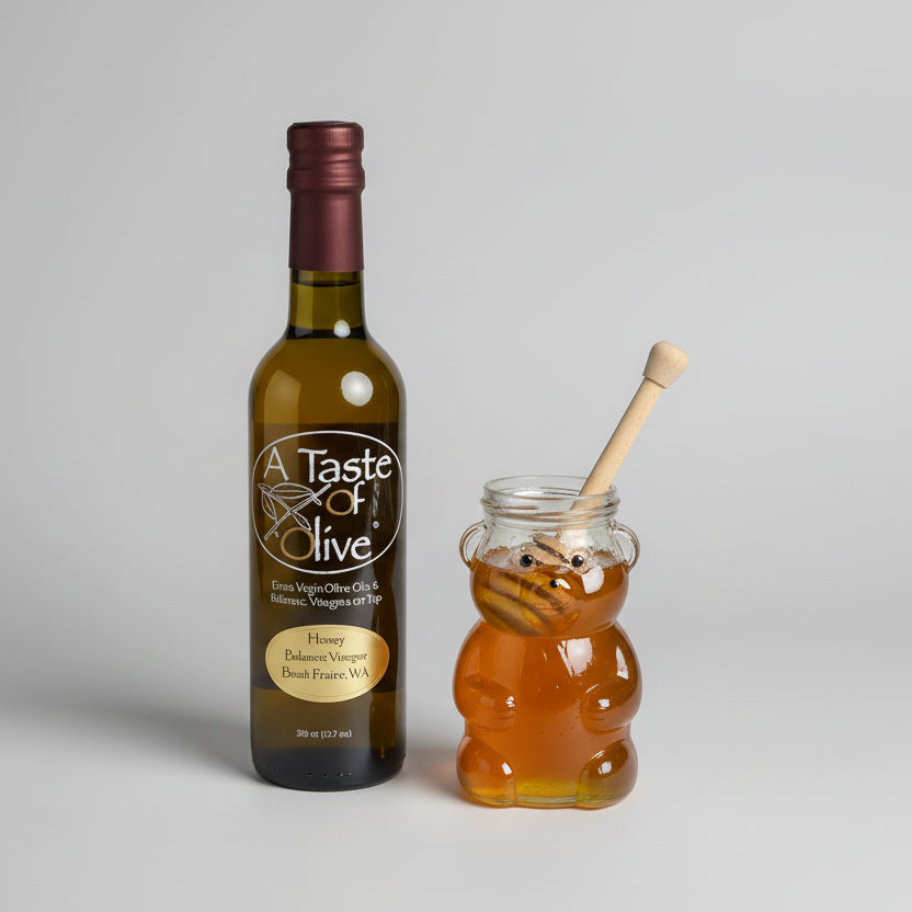 Honey White Balsamic Vinegar - A Taste of Olive