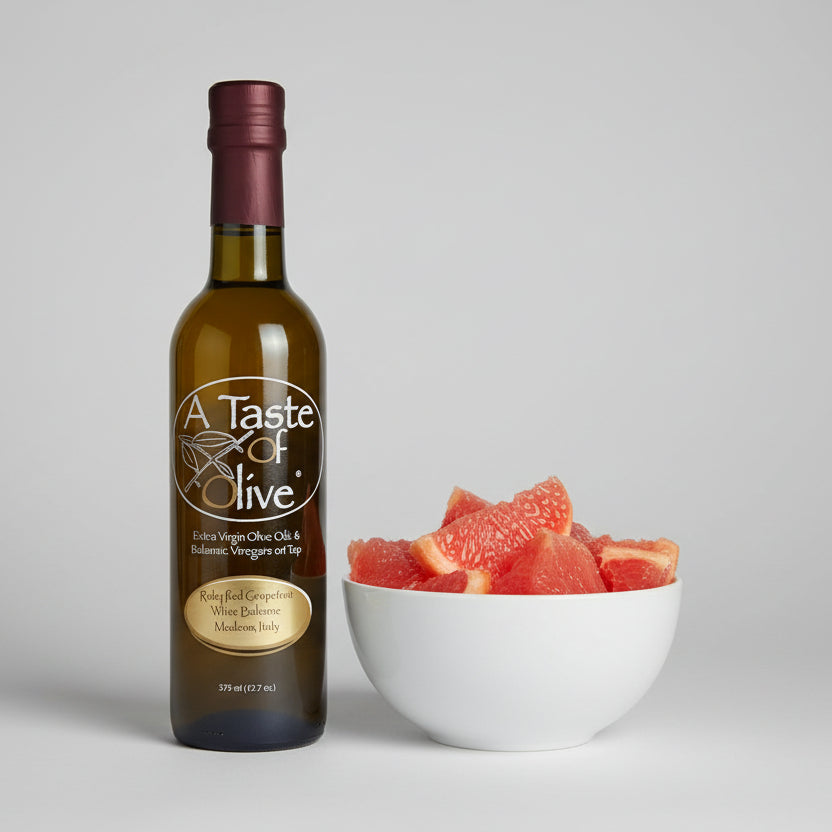Ruby Red Grapefruit White Balsamic Vinegar - A Taste of Olive