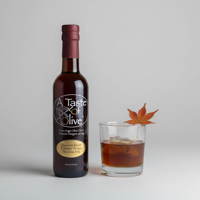 Bourbon Maple Balsamic Vinegar - A Taste of Olive