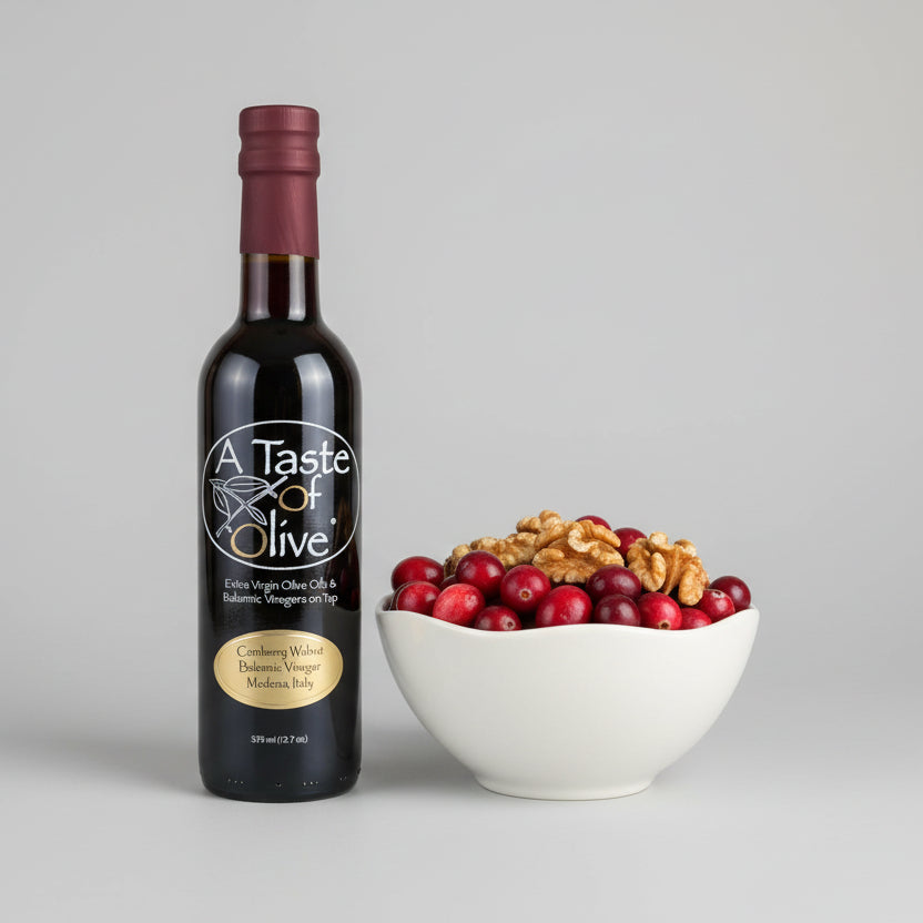 Cranberry Walnut Balsamic Vinegar - A Taste of Olive