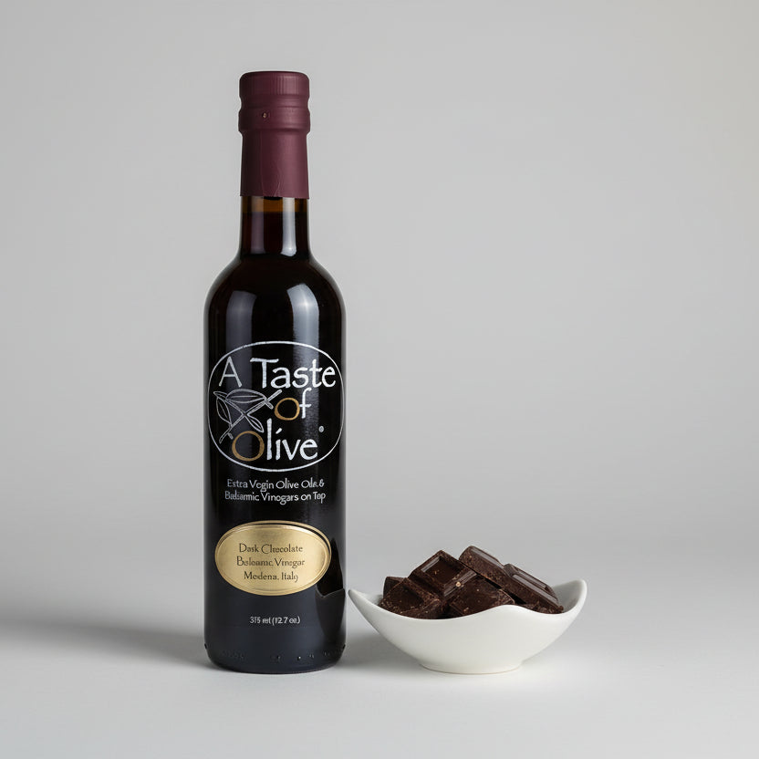Dark Chocolate Balsamic Vinegar - A Taste of Olive