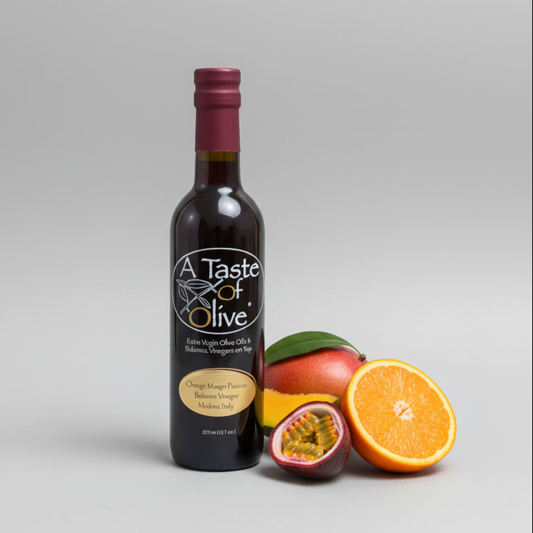 Orange Mango Passion Balsamic Vinegar - A Taste of Olive