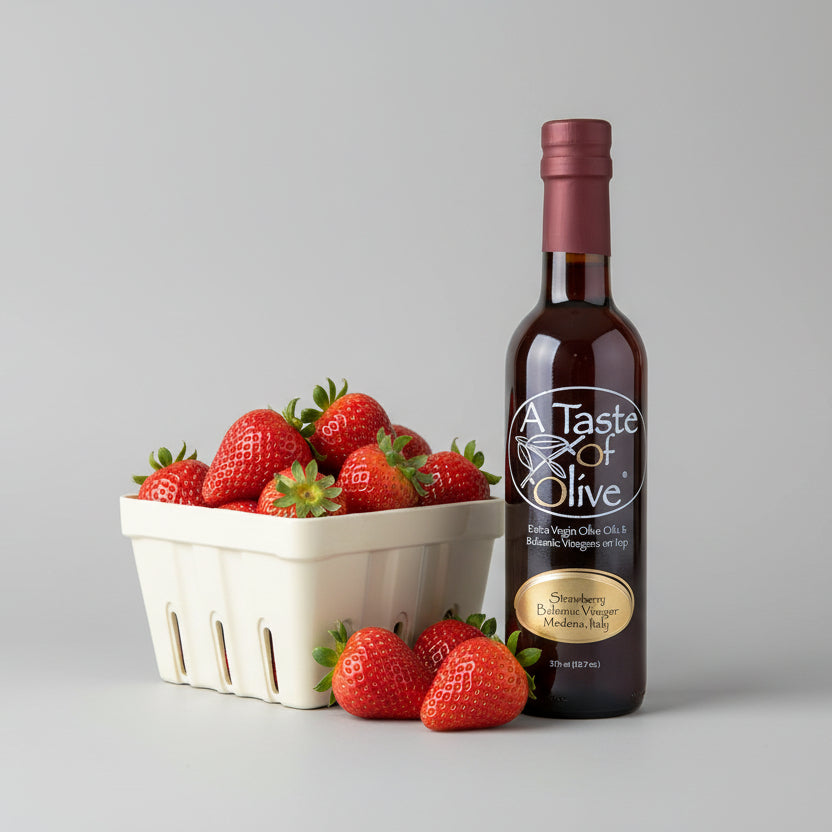 Strawberry Balsamic Vinegar - A Taste of Olive