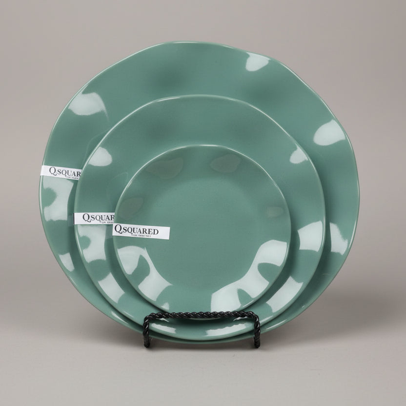 Qsquared Ruffle in Spruce Collection - A Taste of Olive