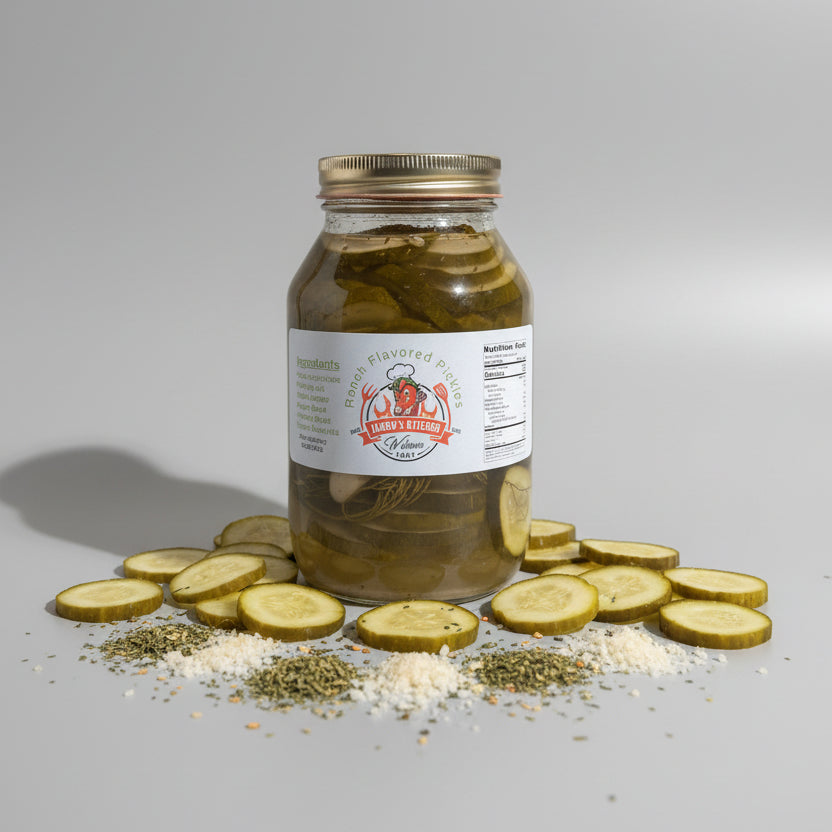 Jabbo's Kitchen Ranch Pickles - A Taste of Olive