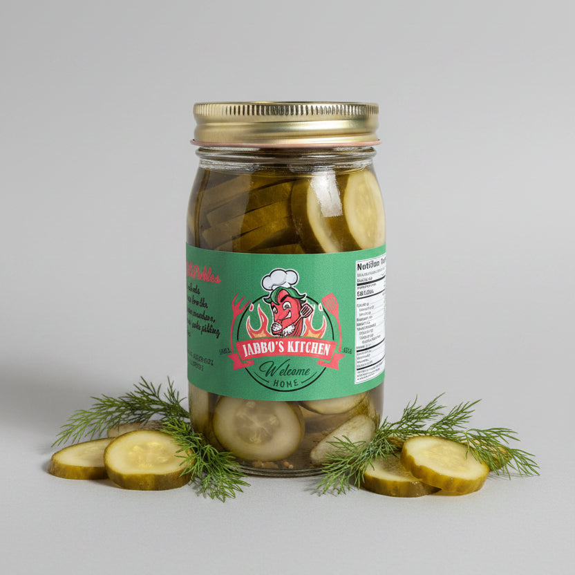 Jabbo's Kitchen Dill Pickles - A Taste of Olive