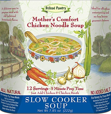 Mother's Comfort Chicken Noodle Slow Cooker Soup