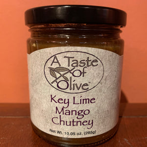 Key Lime Mango Chutney - A Taste of Olive