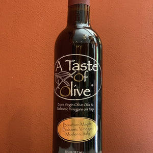 Bourbon Maple Balsamic Vinegar - A Taste of Olive