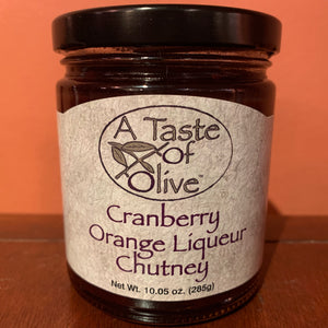 Cranberry Orange Liqueur Chutney - A Taste of Olive