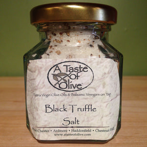 Black Truffle Sea Salt - A Taste of Olive