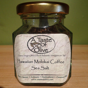 Hawaiian Molokai Coffee Sea Salt - A Taste of Olive