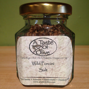 Wild Porcini Sea Salt - A Taste of Olive
