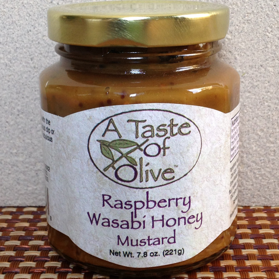 Raspberry Wasabi Honey Mustard - A Taste of Olive