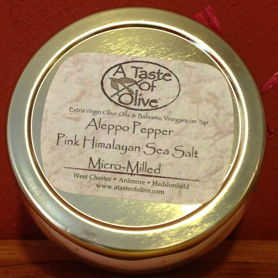 Aleppo Pepper Pink Himalayan Sea Salt - A Taste of Olive
